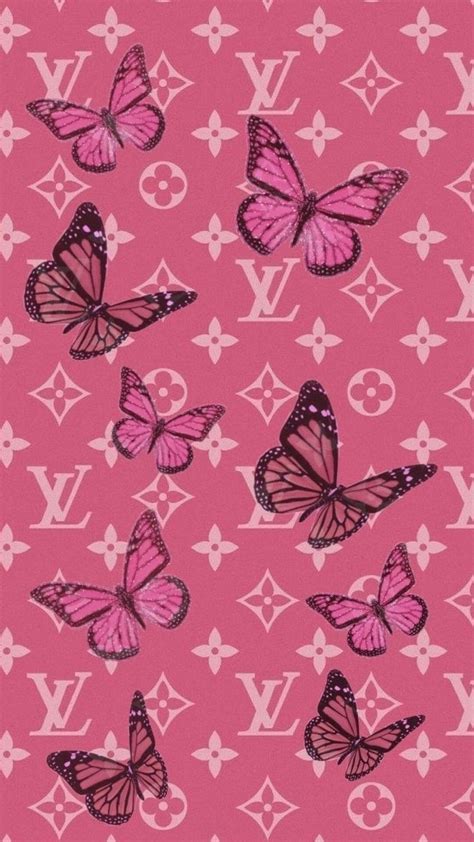 louis vuitton butterfly wallpaper|louis vuitton wallpaper zedge.